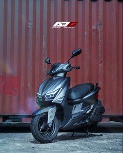 ไฟหน้า LED RGB ควบคุมด้วยแอปไฟหน้ารถมอเตอร์ไซค์สีขาวธรรมชาติอัพเกรดไต้หวัน AJ - Product Image 5