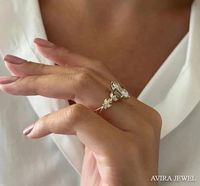 Bague de fiançailles en moissanite taille ovale Or rose 18k 14k 10k 1 carat Couleur E/F Pureté VVS1 Sans nickel Sans plomb Luxe classique