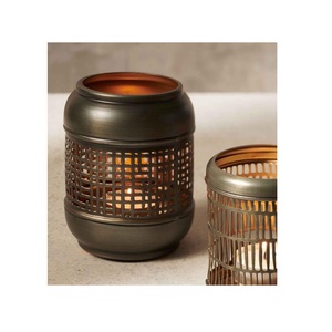 Contenedor de Velas de Acero Inoxidable de Lujo de Alta Calidad en Diferentes Colores, Listo para Enviar - Product Image 1