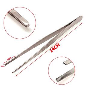 Pinzas de cartílago manuales de acero inoxidable, pinzas de modelado fino, pinzas dentadas, pinzas de laboratorio, pinzas Adson para tejidos - Product Image 3