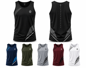 Sports <b>Vest</b> <b>Men's</b> Summer Loose Sleeveless Breathable Anti-UV Eco-Friendly Casual Fitness <b>Running</b> Basketball Tank Top - Product Image 5