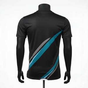 T-shirt décontracté pour homme de haute qualité, 100% coton, logo personnalisé sublimé, séchage rapide, respirant, manches courtes, été - Product Image 3