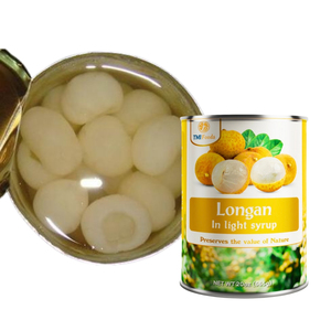 Prix de gros, qualité supérieure, longanes vietnamiennes en conserve de nouvelle saison, dans un sirop léger, 565g - Product Image 1