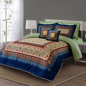 Breathable Lightweight 4-Piece Cotton Modern <b>Comforter</b> Sets Water Resistant Therapy - Product Image 1