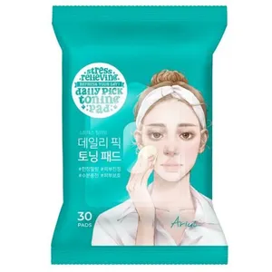 Ariul 30 Sheets Daily Pick Toning <b>Pad</b> High Quality Stress Relieving Toners - Product Image 1