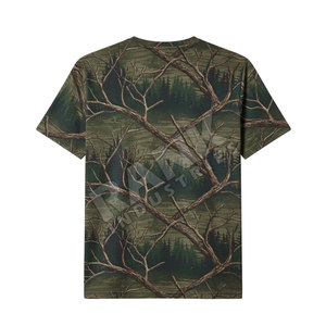 เสื้อยืดล่าสัตว์สีตามสั่ง รับผลิตเสื้อยืดล่าสัตว์สำหรับกิจกรรมกลางแจ้งแบบ OEM พร้อมบริการติดฉลากส่วนตัว มีจำหน่ายจำนวนมาก - Product Image 2