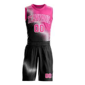 Maillot et short d'équipe de basket-ball fabriqués au Pakistan, sublimation, durables et respirants, couleur personnalisée. - Product Image 4
