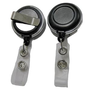 Porte-badge rétractable RP-03 avec sangle en PVC et clip ceinture - Product Image 3