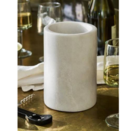 Bouteille isotherme décorative élégante en marbre naturel, écologique, pour rétention de glace, vaisselle de fête U F INTERNATIONAL WMC-42