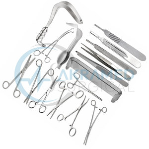 Ensemble d'instruments vaginaux de base de haute qualité certifié CE, instruments chirurgicaux gynécologiques en acier inoxydable, kit réutilisable - Product Image 6