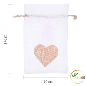 <b>Small</b> Jute Jewelry Pouch Bulk Supplier for Eco Friendly <b>Packaging</b> and Storage - Product Image 2