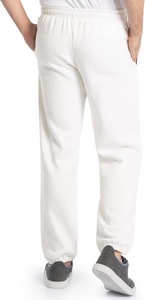 Men's <b>White</b> Polyester/Spandex Quick Dry Lightweight Sweatpants Elastic Waist Casual <b>Joggers</b> Breathable Knitted Zipper Fly Flat - Product Image 5