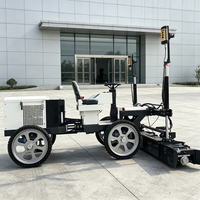 Robot de nivellement de sol intelligent avec laser pour béton, 3000 mm, fonctionnement autonome pour chantier intelligent