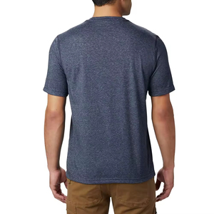 Fabricantes de Camisetas OEM, Camiseta Personalizada 100% Algodón para Hombre, Manga Corta, Cuello Redondo, Casual, Transpirable, de Secado Rápido, Corte Regular, para Fitness - Product Image 2