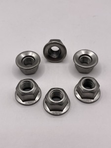 Écrou de blocage hexagonal certifié NAS 3350 M5-M12 en acier inoxydable et acier au carbone, anti-vibration et anti-desserrage - Product Image 2