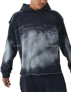 Conjunto Deportivo Personalizado OEM para Hombre, Sudadera con Capucha y Cremallera, Pantalones Deportivos, Tallas Grandes, Estilo Urbano, Temporada de Invierno, 100% Algodón Transpirable - Product Image 4