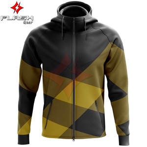 Ensemble de sweats à capuche unisexe 100 % coton vierges pour sublimation, personnalisables avec logo, fabrication usine, impression numérique, vêtements de sport et streetwear, été - Product Image 2