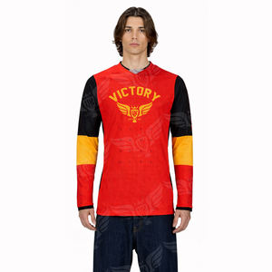 Maillot de motocross personnalisé à manches longues, respirant, pour moto tout-terrain, course MX, vêtements de sport pour moto - Product Image 3