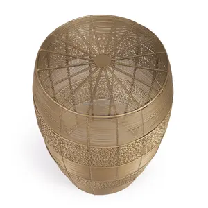 Mesa de Centro Escandinava Moderna Minimalista con Estructura Metálica y Tapa de Madera con Almacenamiento, Muebles Contemporáneos de Zahid Exports - Product Image 4