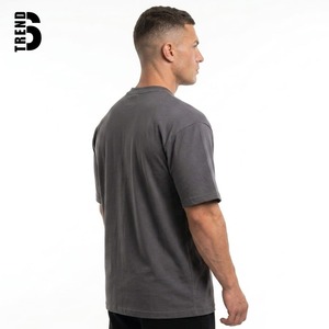 2026 Trendy Men's Regular Fit T-<b>shirt</b> Heavyweight Cotton Fleece Plaid Pattern Abstract Colorful Streetwear Tee <b>Y2k</b> Hip Hop Front - Product Image 3