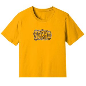 แฟชั่น Sigma Gamma Rho Retro Doodle เสื้อผ้าผู้หญิงสไตล์ยุค 80 แขนสั้นคอกลมสไตล์วินเทจฤดูร้อนลำลอง - Product Image 1