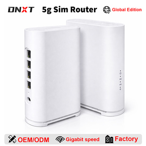 DNXT модем 5g Wifi Avec Sim WAN/LAN-Gigabit 5g Sim-маршрутизатор 2,4G & 5,8G 5g Cpe маршрутизатор Sim DC Type-C Wifi устройство 5g All Sim домашнего использования - Product Image 1