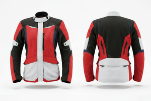 Veste de moto en textile sportif, imperméable, avec protection, respirante, pour course moto, touring, rembourrée CE, pour motard - Product Image 6