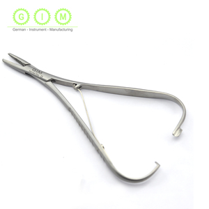 Melpex Beauty Instruments Mosquito Mathieu Smaha Straight Cvd Needle Holder Sinitic Dental <b>Plier</b> Serated Tips Mattius - Product Image 1