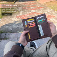 Goodshopping - Cartera Elegante y Moderna para Hombre, de Microfibra y Cuero Sintético, Delgada, Plegable, con Tarjetero, Impermeable, Duradera y a la Moda - Product Image 2