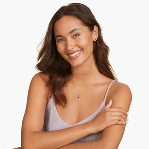 0.5 Carat Lab Grown Diamond <b>Pendant</b> Necklace Without Chain High Clarity Sustainable Man Made Diamond Jewelry in <b>Solid</b> 14k <b>Gold</b> - Product Image 2