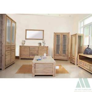 Muebles de Dormitorio Modernos y Elegantes de Madera Maciza Hechos en Vietnam, para Apartamentos, Hoteles y Oficinas en Casa, Fácil Montaje, Garantía de 10 Años, Venta al Por Mayor - Product Image 4