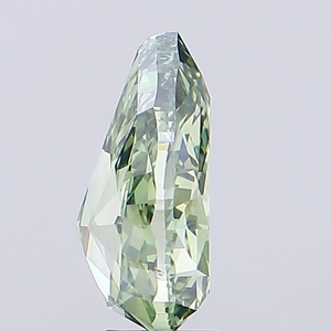 Diamant vert poire de 7 carats, magnifique et rare, de couleur fantaisie, brillant, diamant brut pour une œuvre maîtresse de joaillerie de luxe sur mesure - Product Image 2