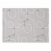 Set de table imprimé |   Nappe de table à manger géométrique moderne |   Protecteur de table décoratif résistant à la chaleur, lavable, pour cuisine et salle à manger