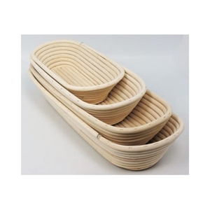 MOST WANTED Eco-Friendly Rattan <b>Bread</b> Proofing <b>Basket</b> for Professional Catering Food Services Reliable Long Lasting Dough Pastry - Product Image 1
