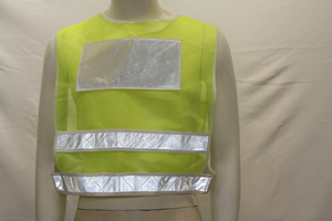 Hi Visibility Reflective Safety Vest Polyester Workwear with Pockets for <b>Construction</b> Use - Product Image 4