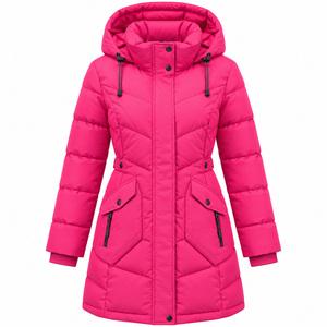 Fashionable Cold Weather <b>Parka</b> Coat <b>for</b> <b>Women</b> Coat with Cotton Filling Casual Plus Size Sports Jacket Wholesale - Product Image 4