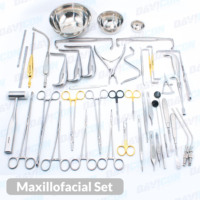 Ensemble d'instruments de traumatologie orale et maxillo-faciale de qualité médicale approuvé CE ISO DAVICON ENTERPRISES, outils de chirurgie orthognathique réutilisables