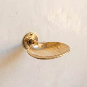 Luxury Brass <b>Soap</b> Shelf <b>Holder</b> Bathroom Wall Fitting with Elegant Designer Finish for Home Restaurant Hotel Bathroom Decor - Product Image 2