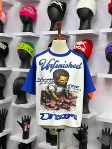 Camiseta de Hombre, Estilo Urbano, Cuello Redondo, Manga Corta, Color Negro, con Estampado Fotográfico, Impresión en Serigrafía, Transpirable, Corte Regular, 100% Algodón, Nuevo Estilo - Product Image 6