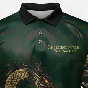Camisa de Pesca Polo Australiana con Diseño Personalizado de Alta Calidad, Impresión por Sublimación, Sin Pedido Mínimo - Product Image 3