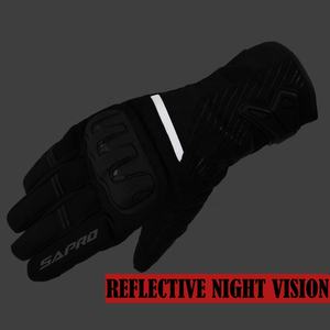 Gants de moto classiques longs et courts hommes femmes équipement de protection de haute qualité gants de moto longs courts - Product Image 5