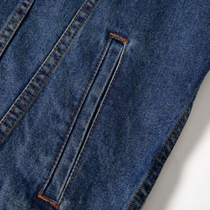 Fashion Casual Blue <b>Denim</b> <b>Jacket</b> For <b>Men</b> Durable Comfortable & High Performance Jean <b>Jacket</b> Clothing Plain dyed <b>Jacket</b> for man - Product Image 5