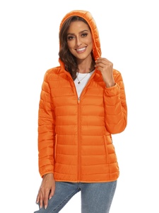 Winter Cotton Women Jackets Clothing Manufacturers Crop <b>Tops</b> Bread Coat <b>Bubble</b> Puffer Jacket Custom Logo - Product Image 6