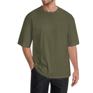 Camiseta Oversize de Algodón Puro 100% de Alto Gramaje para Hombre, 220 Gramos, Hombro Caído, Estilo Urbano, Ringer, Personalizada - Product Image 5