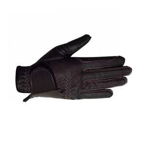 Gants d'équitation pour hommes, taille et couleur personnalisées, antidérapants, respirants, confortables, pour sports de plein air et course. - Product Image 4
