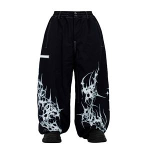 Pantalon de neige imperméable haute performance style cargo avec plusieurs poches utilitaires pour la randonnée hivernale, le ski et les sports de neige - Product Image 2