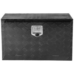 Cassetta Portautensili in Alluminio con Superficie Diamantata 36" X 17" X 18" con Serratura e Chiavi per Stoccaggio Sottoscocca di Camion per Carichi Pesanti - Product Image 5