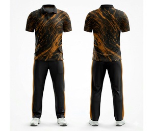 OEM <b>Cricket</b> Uniform Manufacturer Full Sublimation | Men Women Youth <b>Cricket</b> Wears Polo Shirt and Trouser Full Team Outfit - Product Image 5