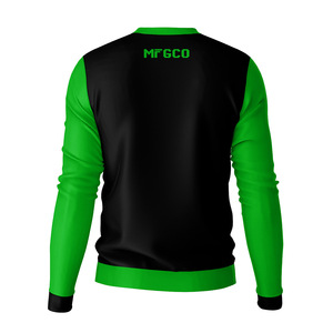 T-shirt de sport pour homme de haute qualité, 100% coton, respirant, décontracté, surdimensionné, imprimé, col en V, manches longues - Product Image 4
