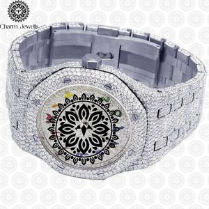 Charm_Jewells Luxury <b>Mechanical</b> <b>Watch</b> Stainless Steel Band Round Case 40mm Luminous Folding Clasp Women's Fashion - Product Image 5